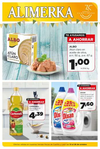 Folleto actual Alimerka - 13/10/22 - 26/10/22.