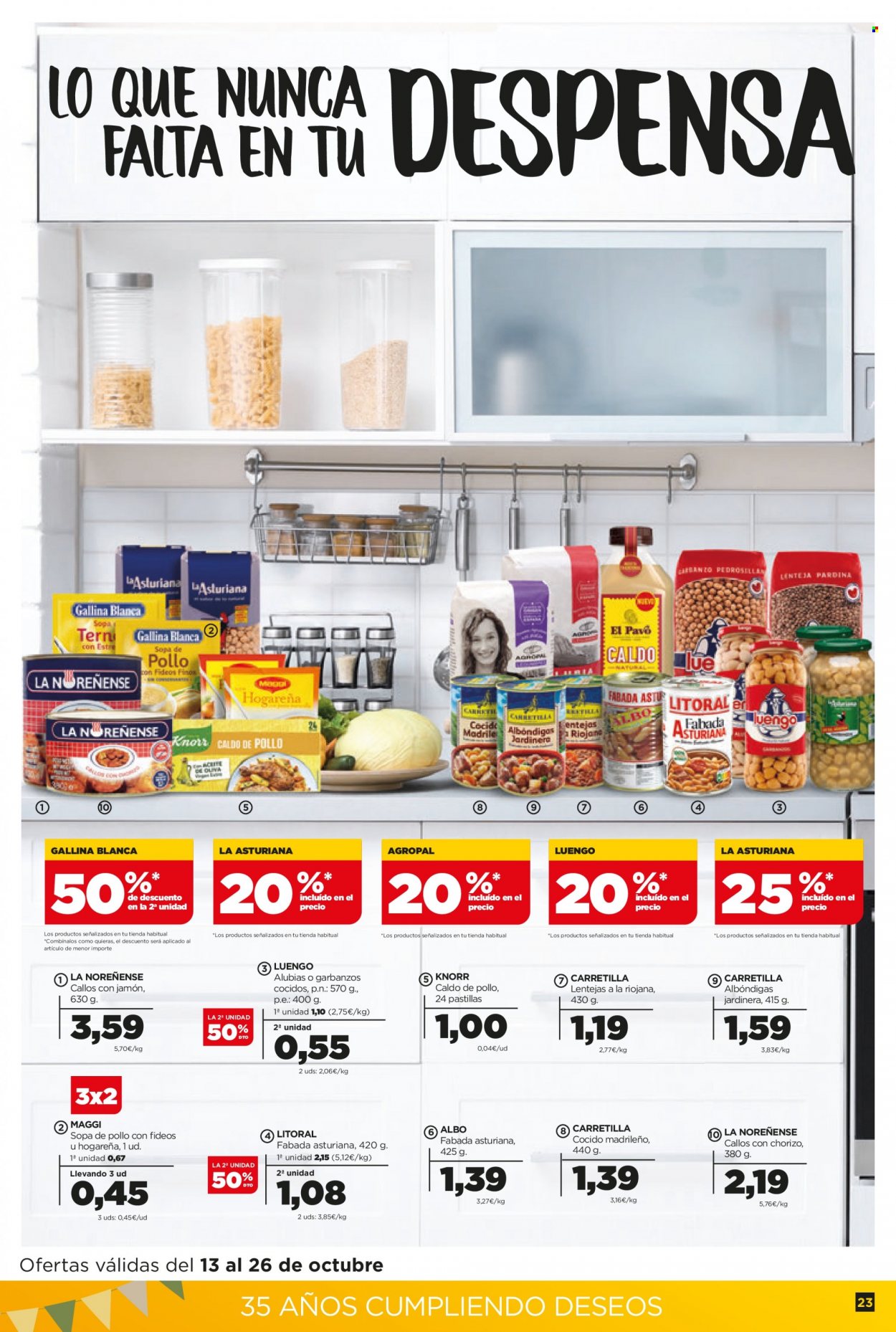 Folleto Alimerka - 13/10/22 - 26/10/22. Página 23