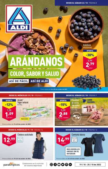 Folleto actual Aldi - 19/10/22 - 25/10/22.