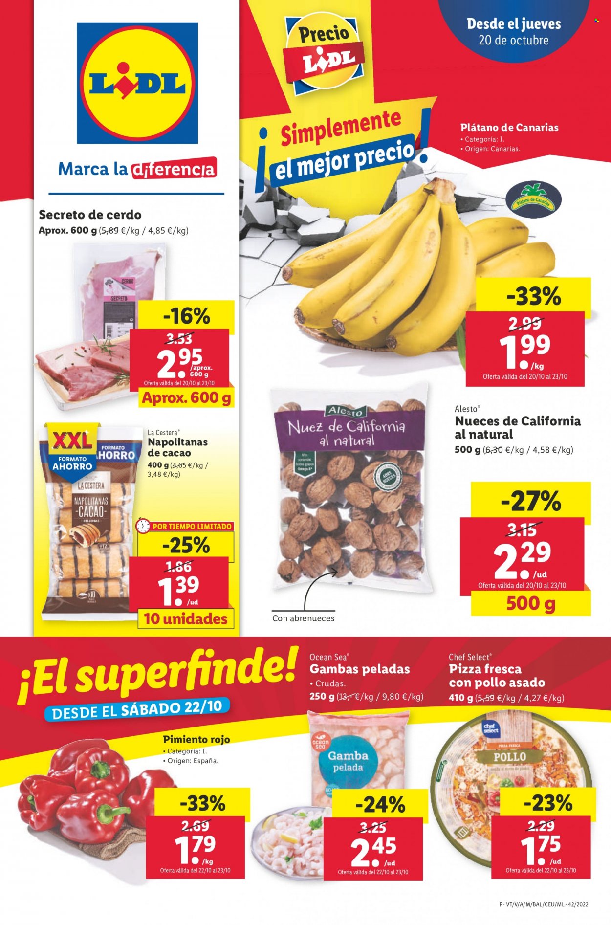 Folleto Lidl - 20/10/22 - 26/10/22. Página 1
