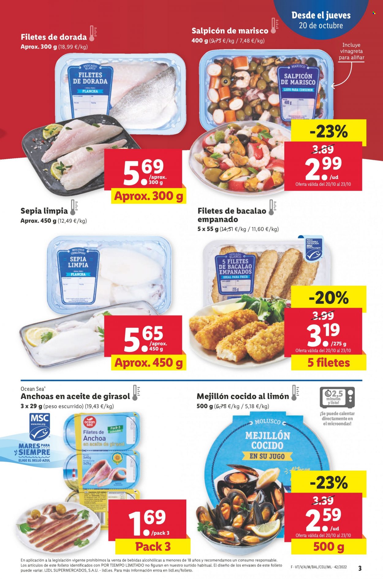 Folleto Lidl - 20/10/22 - 26/10/22. Página 3