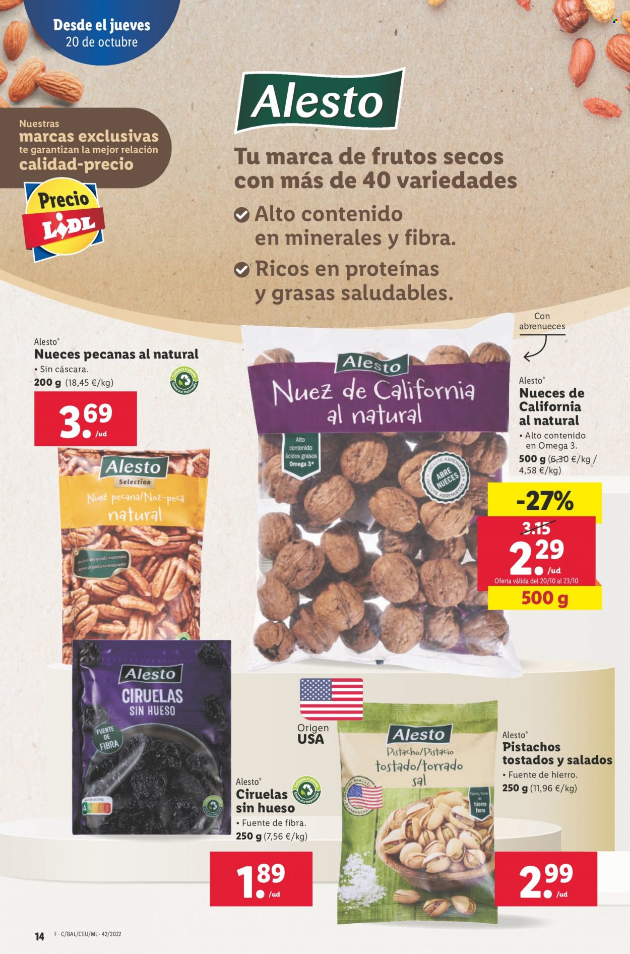 Folleto Lidl - 20/10/22 - 26/10/22. Página 14