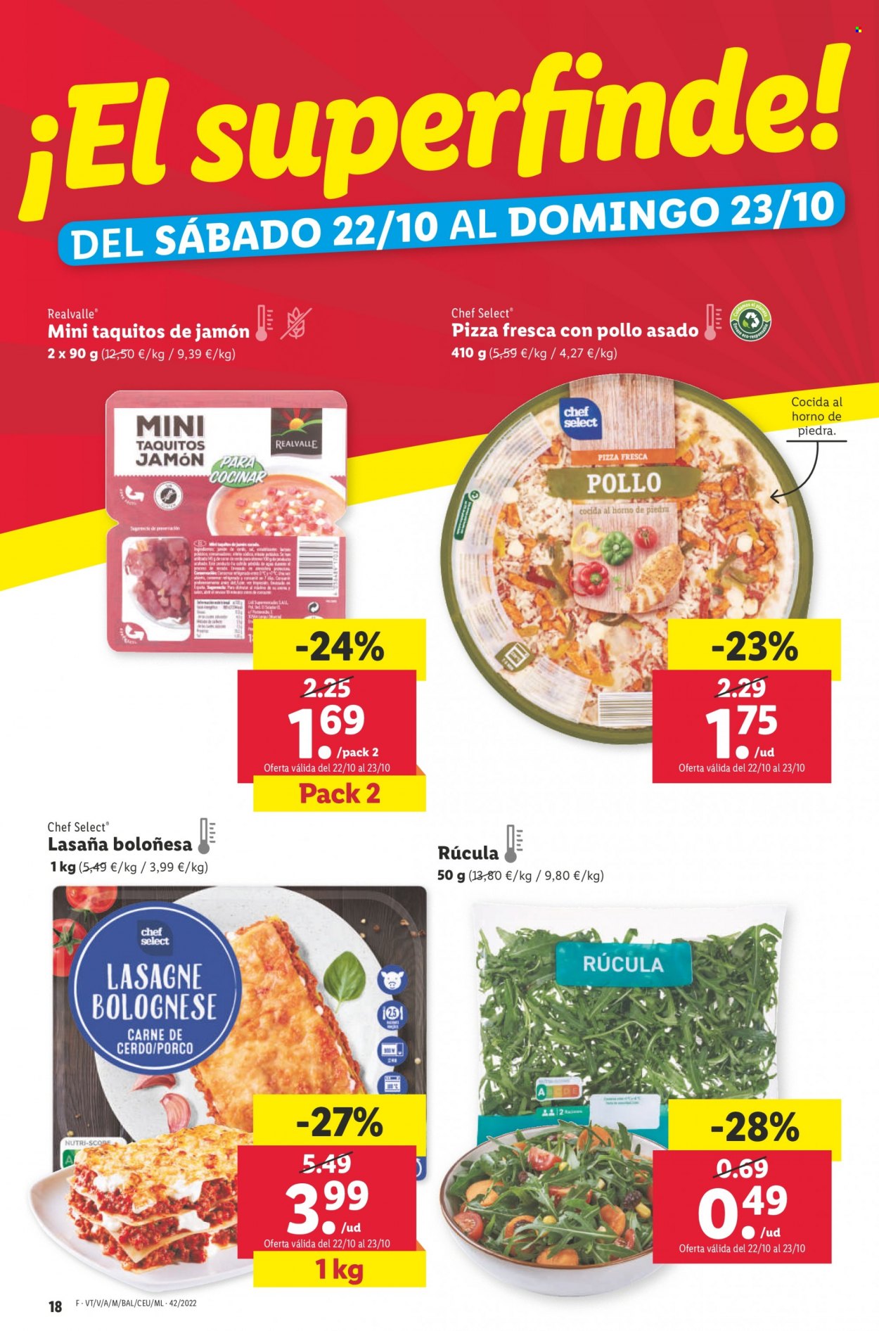 Folleto Lidl - 20/10/22 - 26/10/22. Página 18