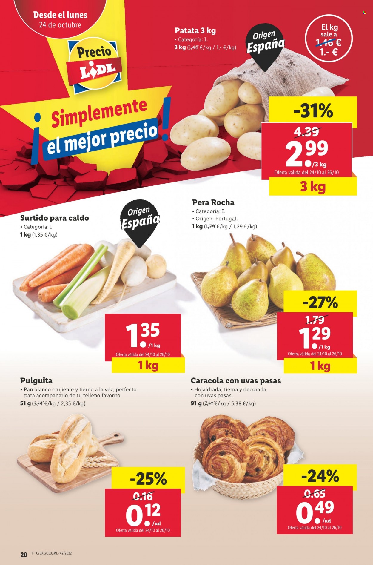 Folleto Lidl - 20/10/22 - 26/10/22. Página 20