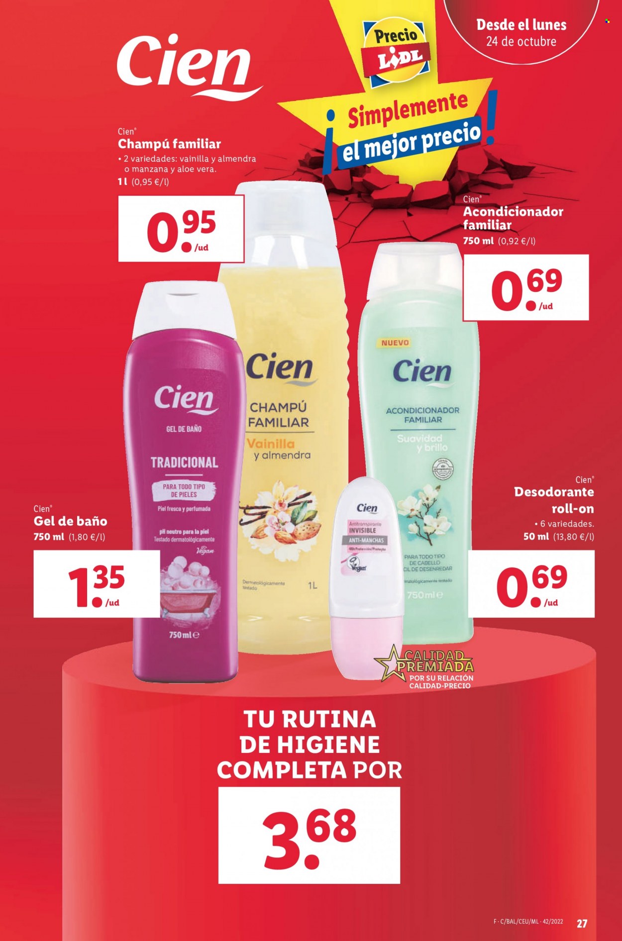 Folleto Lidl - 20/10/22 - 26/10/22. Página 27