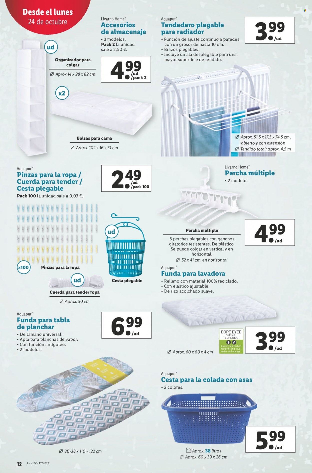 Folleto Lidl - 20/10/22 - 26/10/22. Página 12