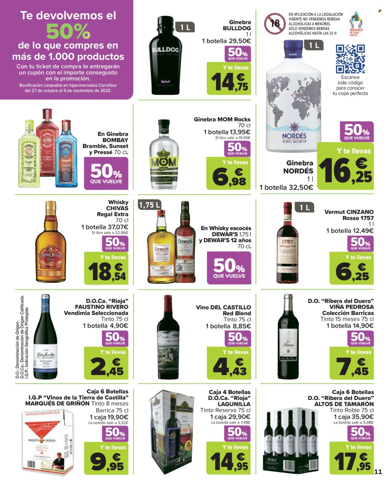 Folleto Carrefour - 14/10/22 - 26/10/22. Página 11