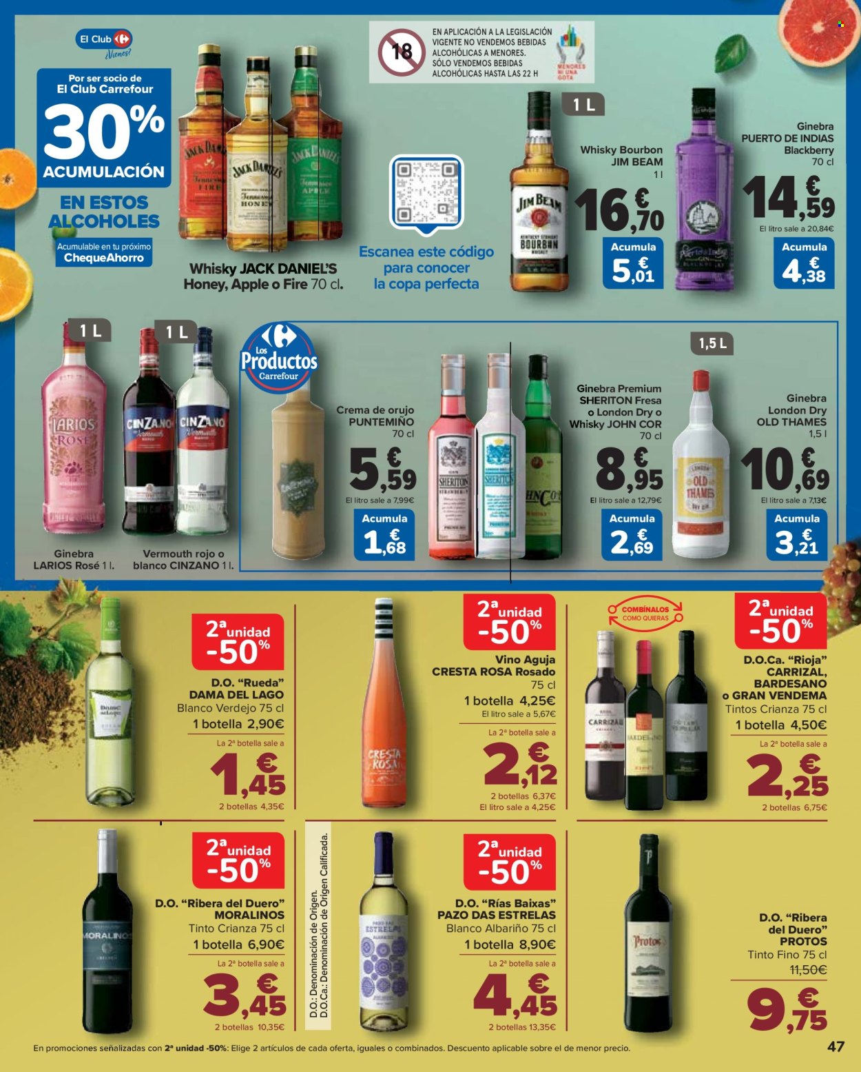 Folleto Carrefour - 14/10/22 - 26/10/22. Página 47