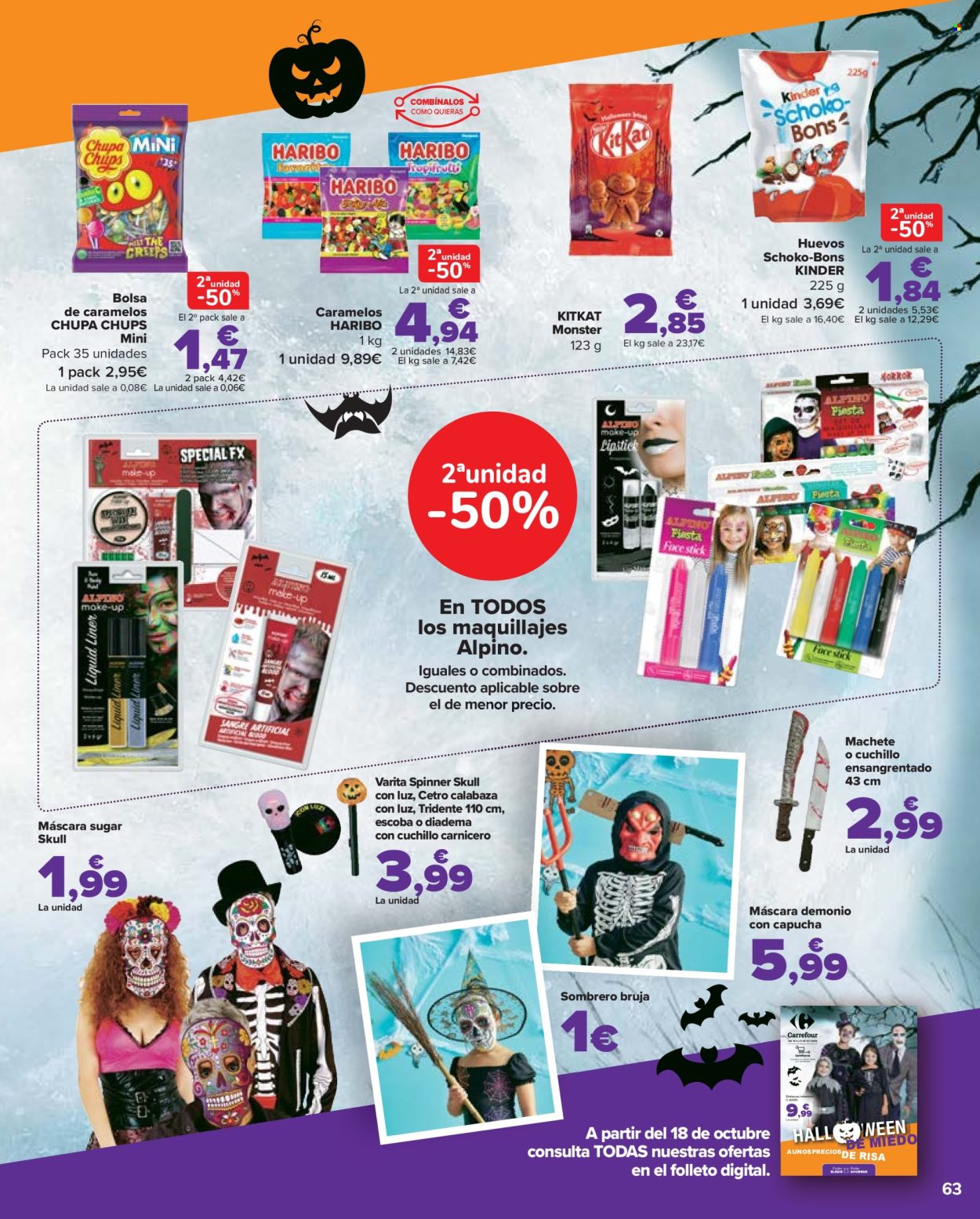 Folleto Carrefour - 14/10/22 - 26/10/22. Página 63