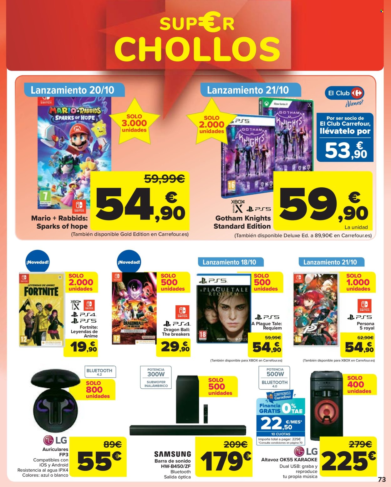 Folleto Carrefour - 14/10/22 - 26/10/22. Página 73
