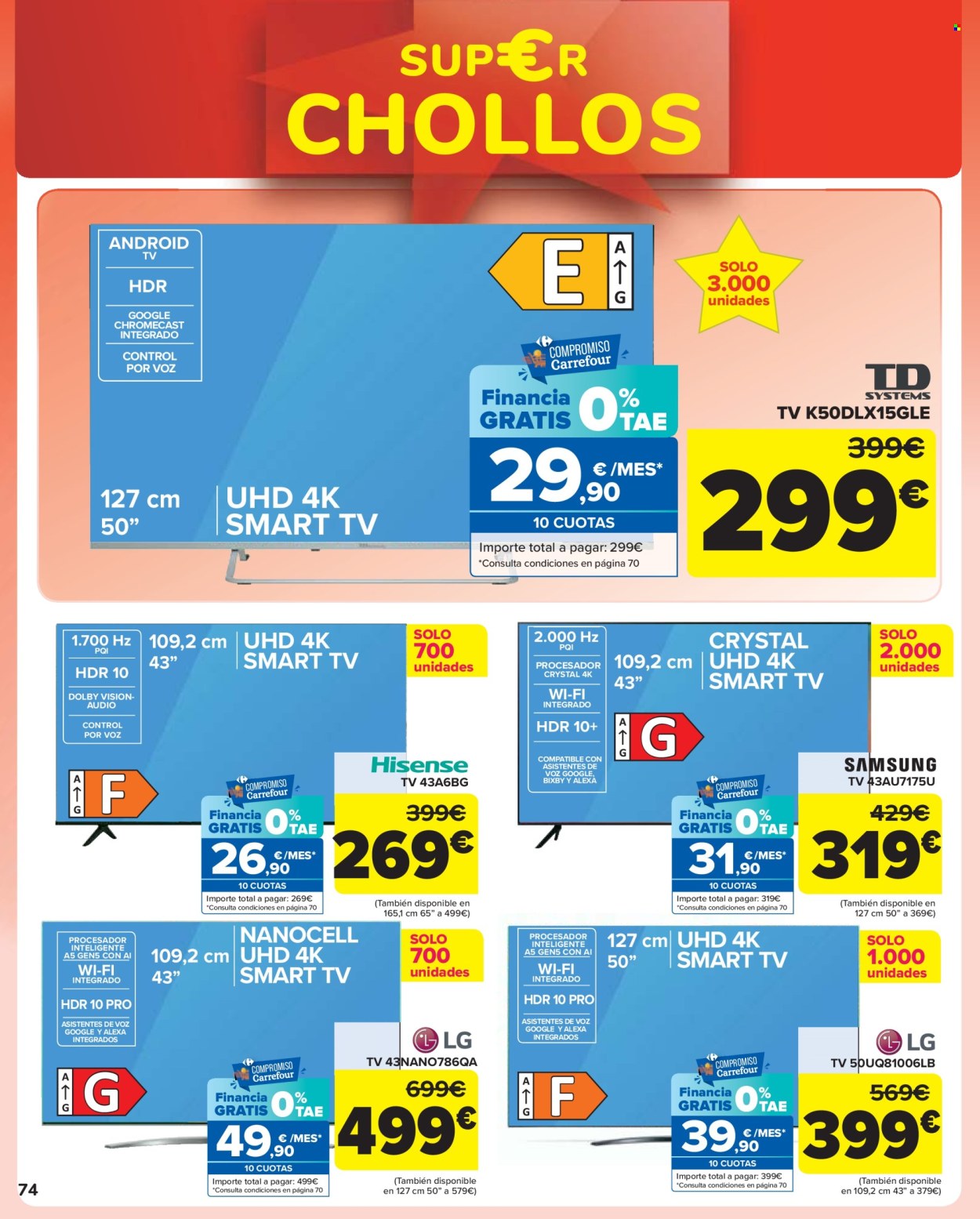 Folleto Carrefour - 14/10/22 - 26/10/22. Página 74