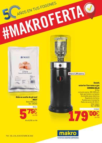 Folleto actual Makro - 13/10/22 - 26/10/22.