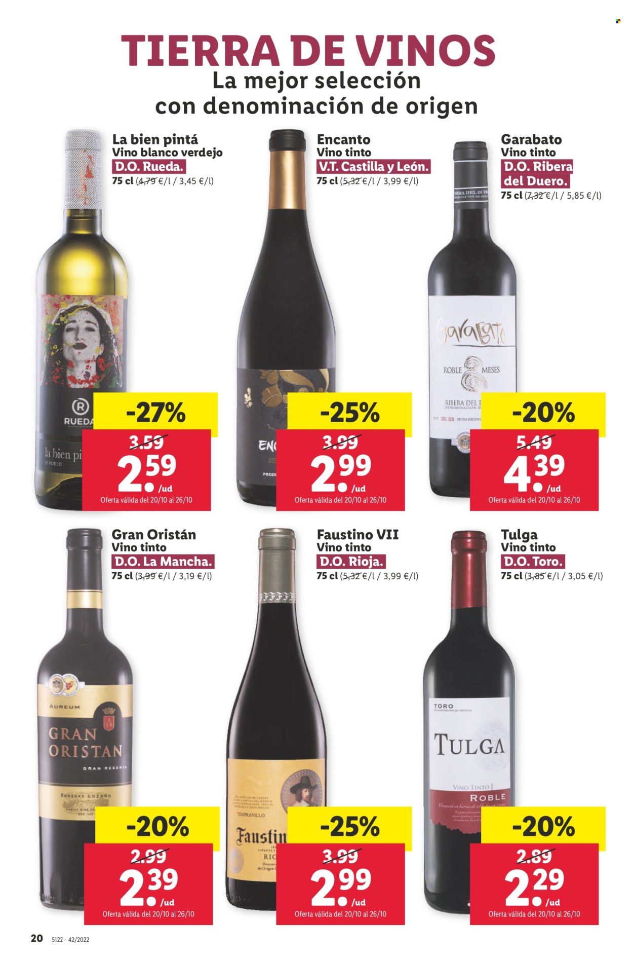 Folleto Lidl - 20/10/22 - 26/10/22. Página 20