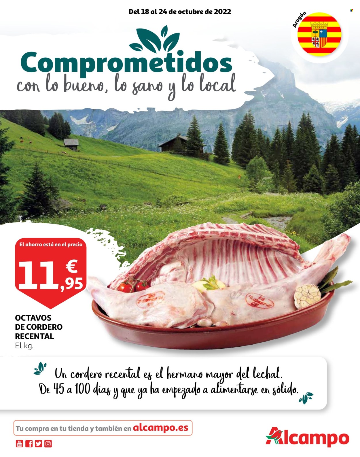 Folleto Alcampo - 18/10/22 - 24/10/22. Página 1