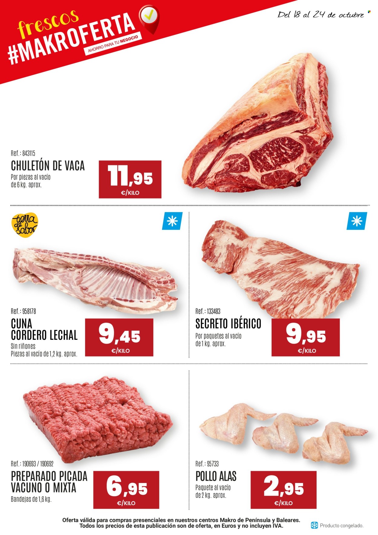 Folleto Makro - 18/10/22 - 24/10/22. Página 1