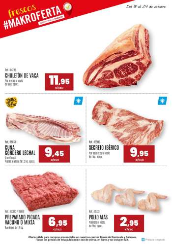Folleto actual Makro - 18/10/22 - 24/10/22.