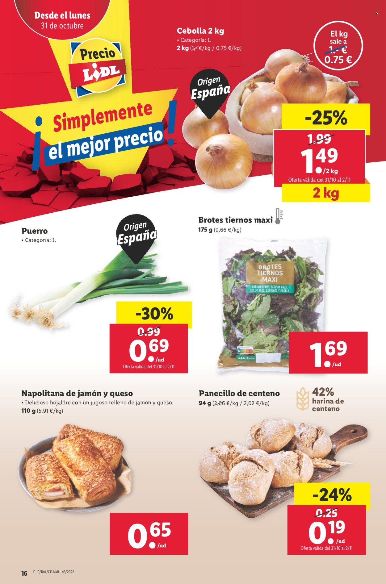 Folleto Lidl - 27/10/22 - 02/11/22. Página 16