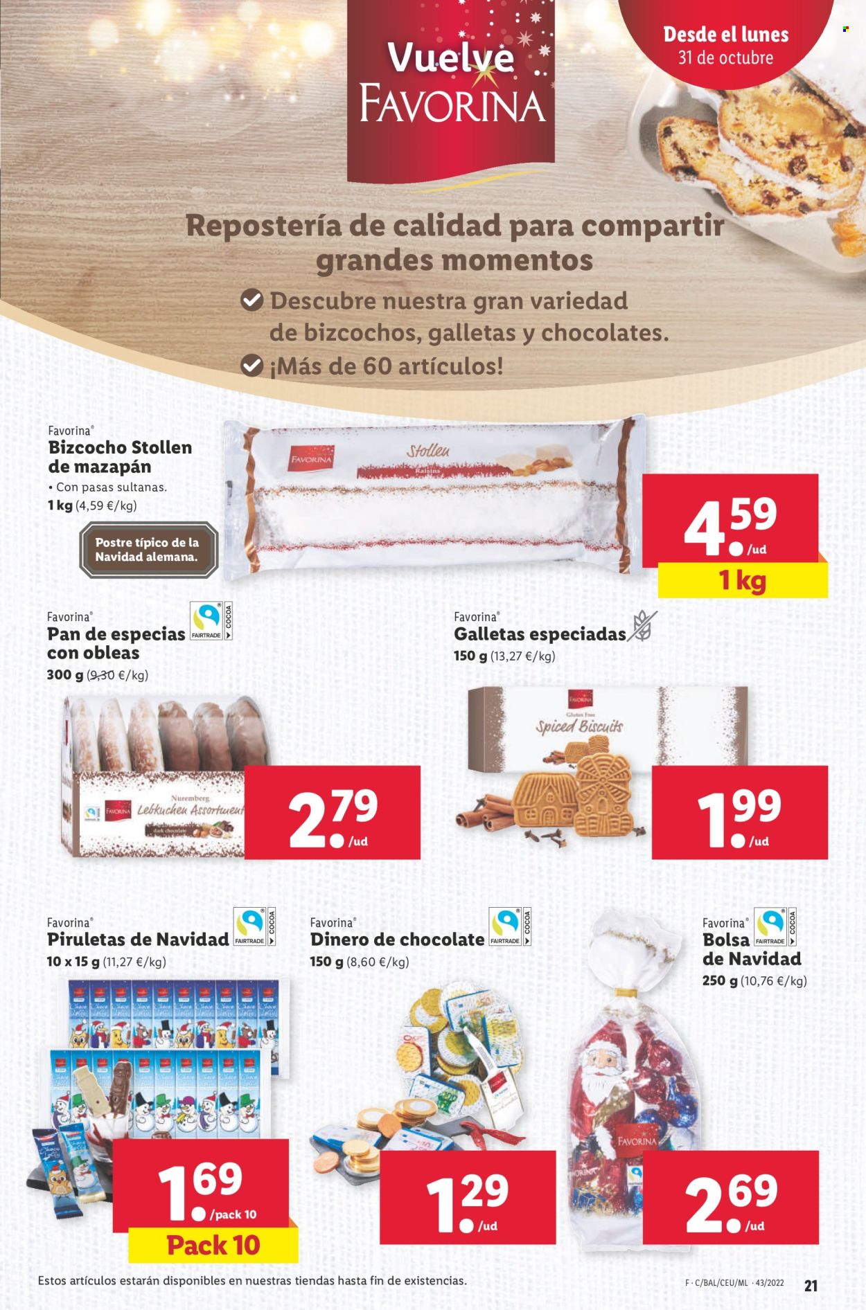 Folleto Lidl - 27/10/22 - 02/11/22. Página 21