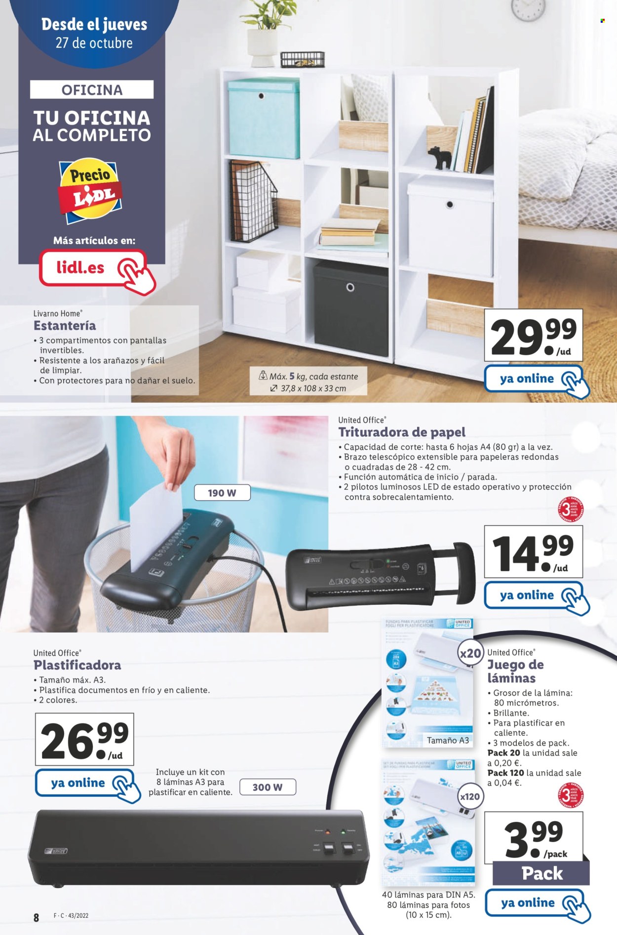 Folleto Lidl - 27/10/22 - 02/11/22. Página 8