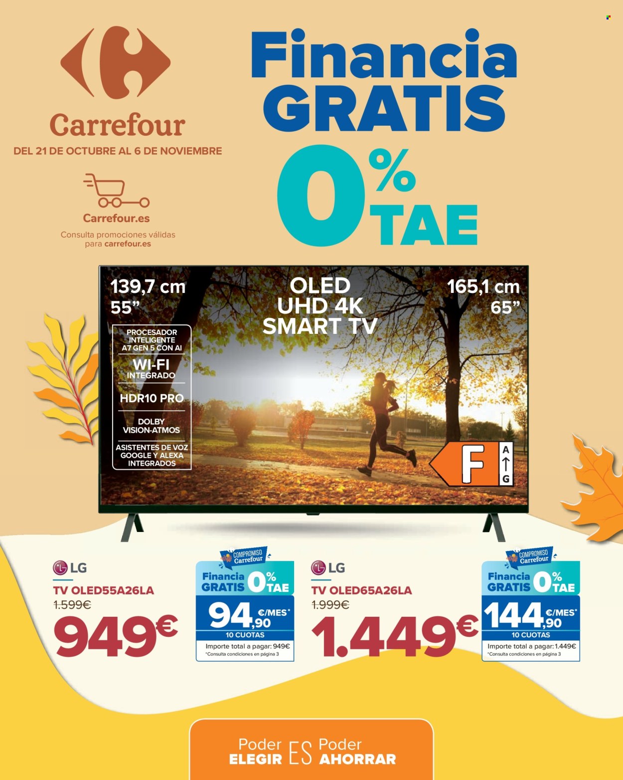 Folleto Carrefour - 21/10/22 - 06/11/22. Página 1