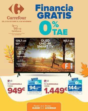 Folleto actual Carrefour - 21/10/22 - 06/11/22.
