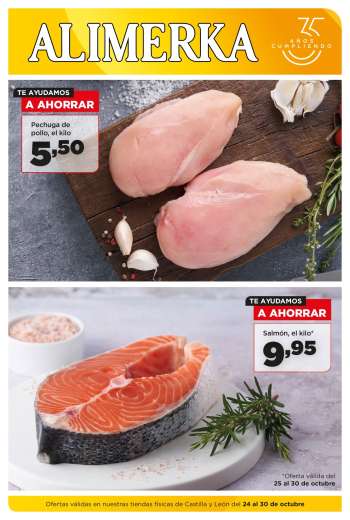 Folleto actual Alimerka - 24/10/22 - 30/10/22.