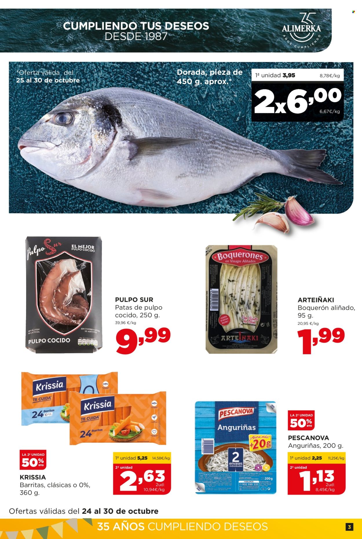 Folleto Alimerka - 24/10/22 - 30/10/22. Página 3