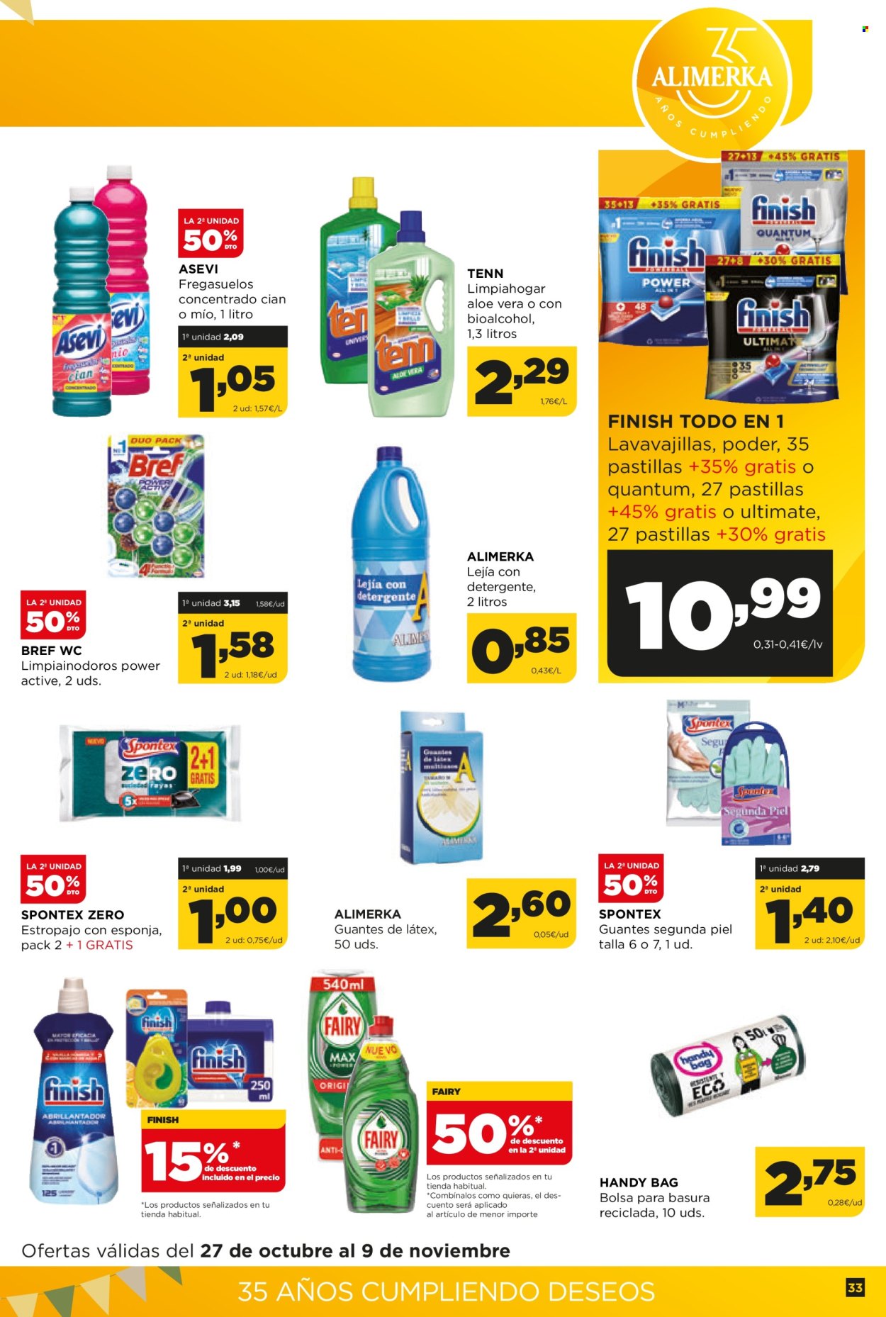 Folleto Alimerka - 27/10/22 - 09/11/22. Página 33