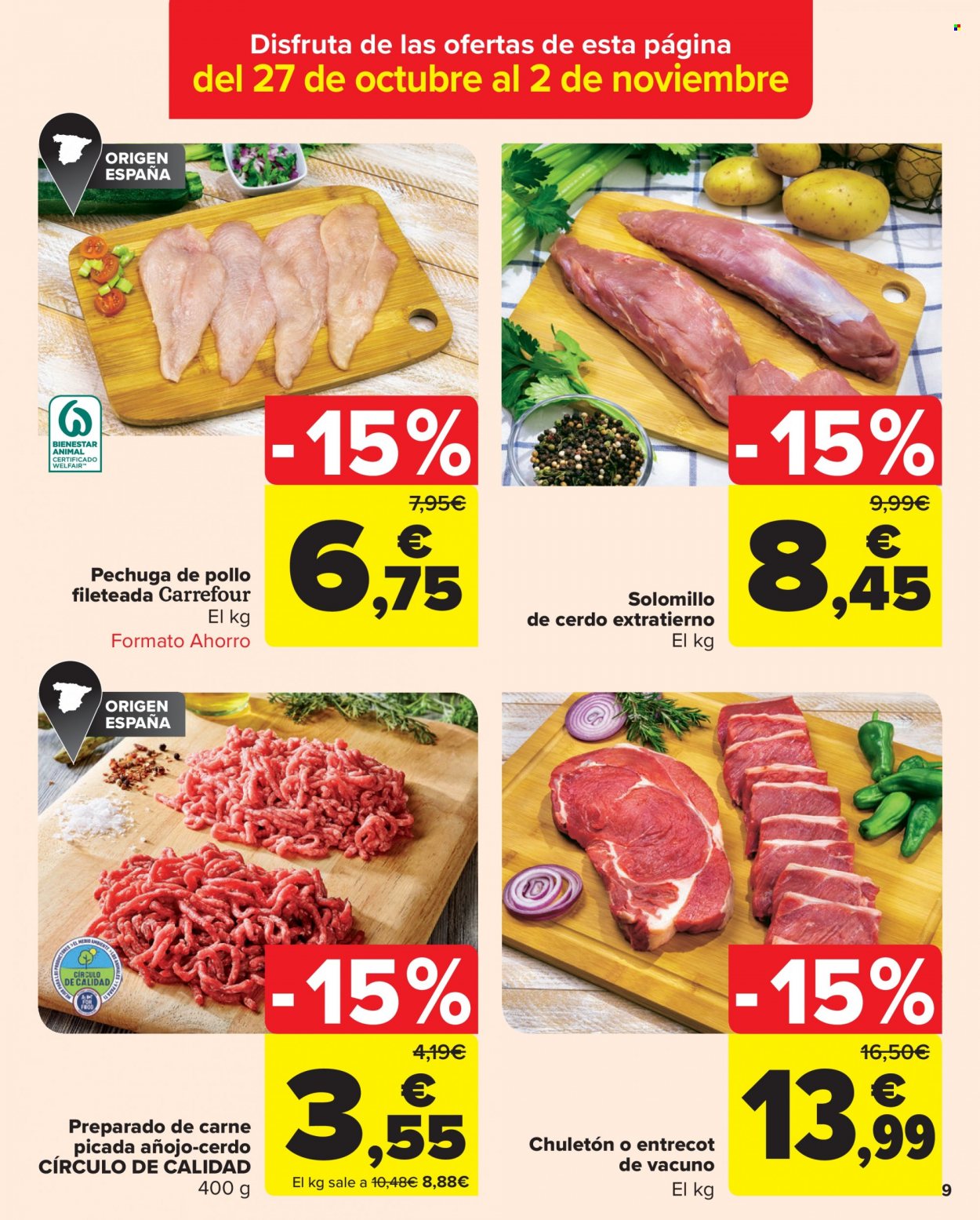 Folleto Carrefour - 27/10/22 - 09/11/22. Página 9