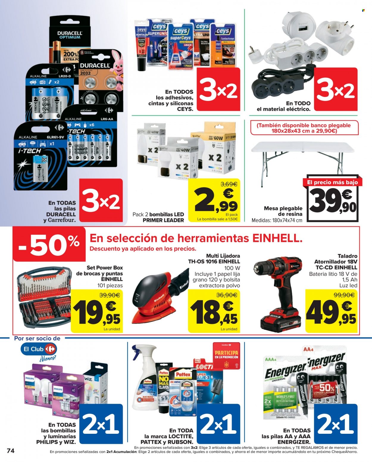 Folleto Carrefour - 27/10/22 - 09/11/22. Página 74