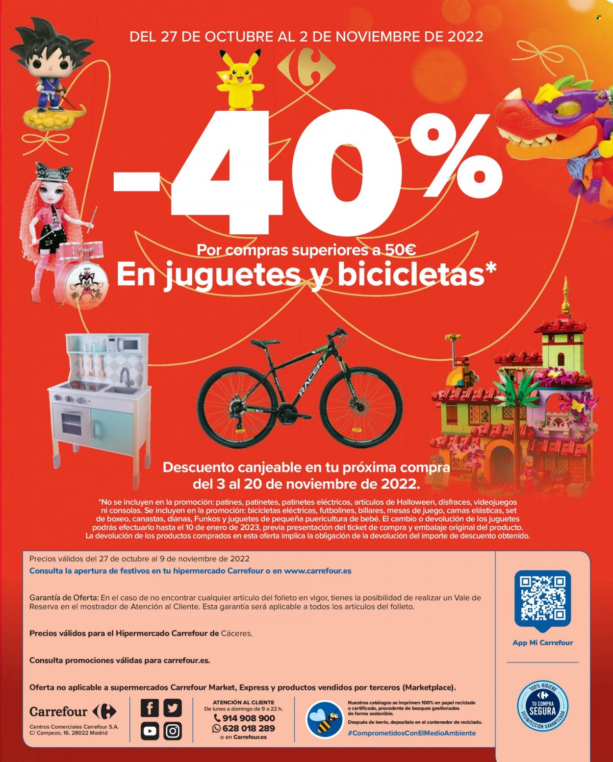 Folleto Carrefour - 27/10/22 - 09/11/22. Página 90