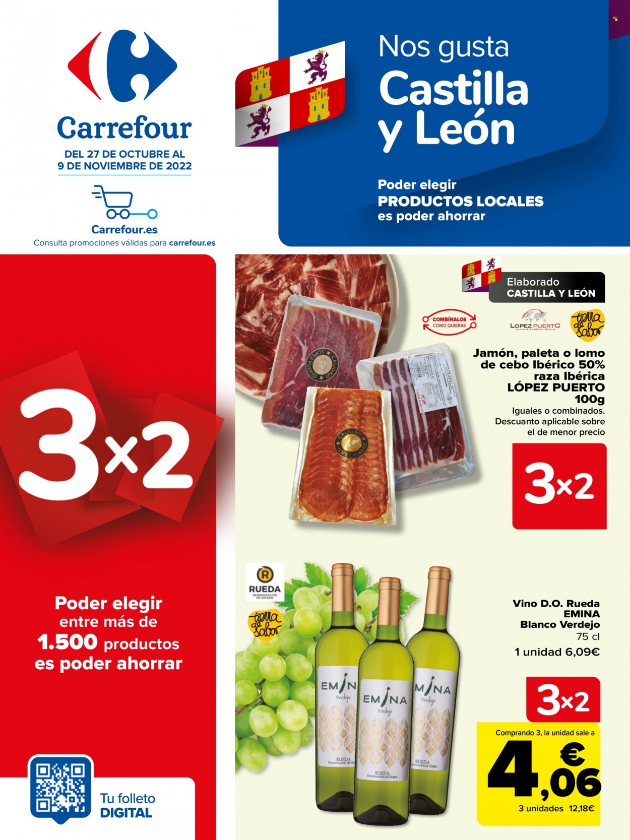 Folleto Carrefour - 27/10/22 - 09/11/22. Página 1