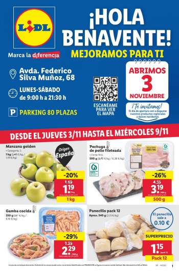 Folleto actual Lidl - 03/11/22 - 09/11/22.