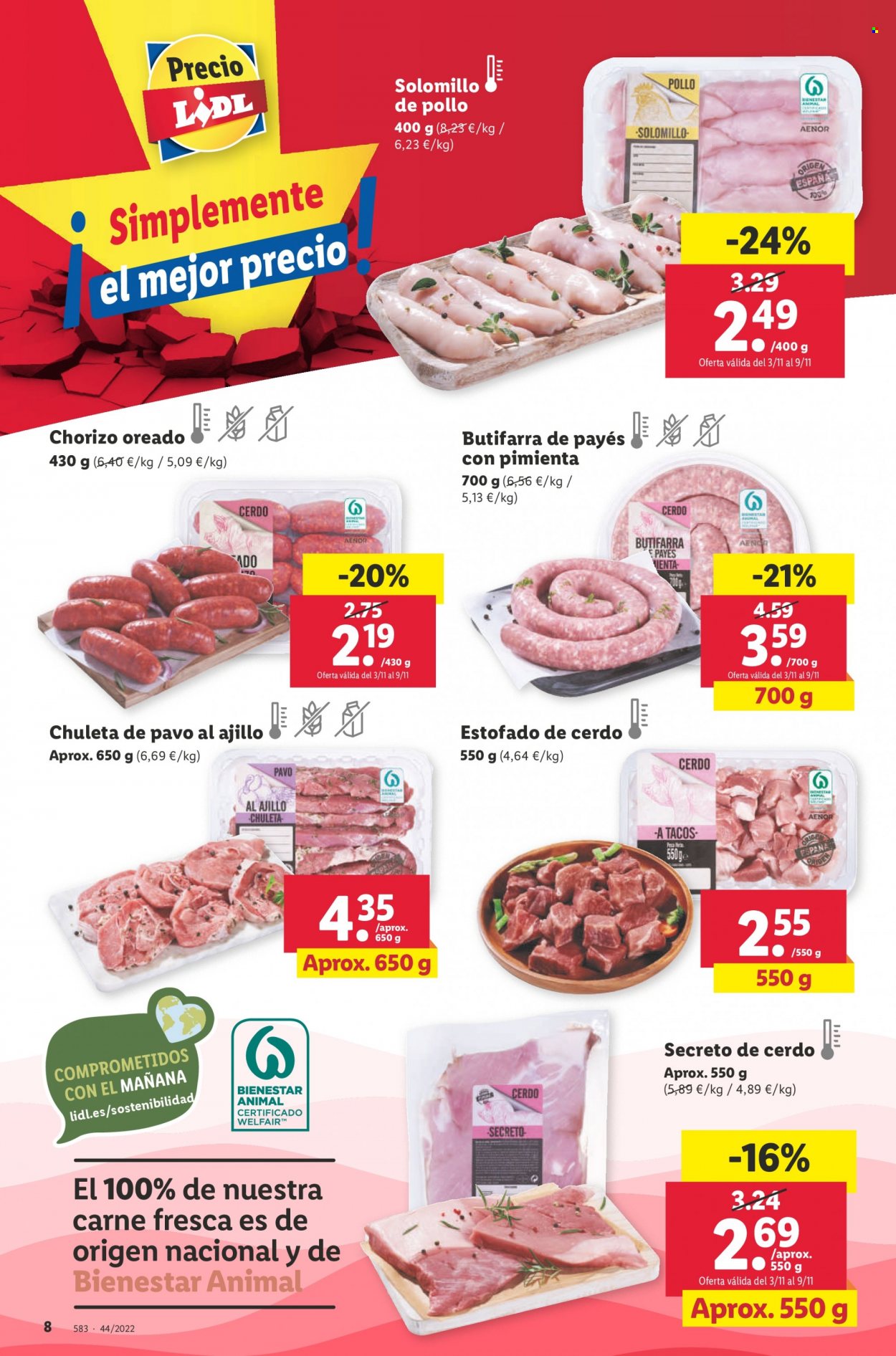 Folleto Lidl - 03/11/22 - 09/11/22. Página 8