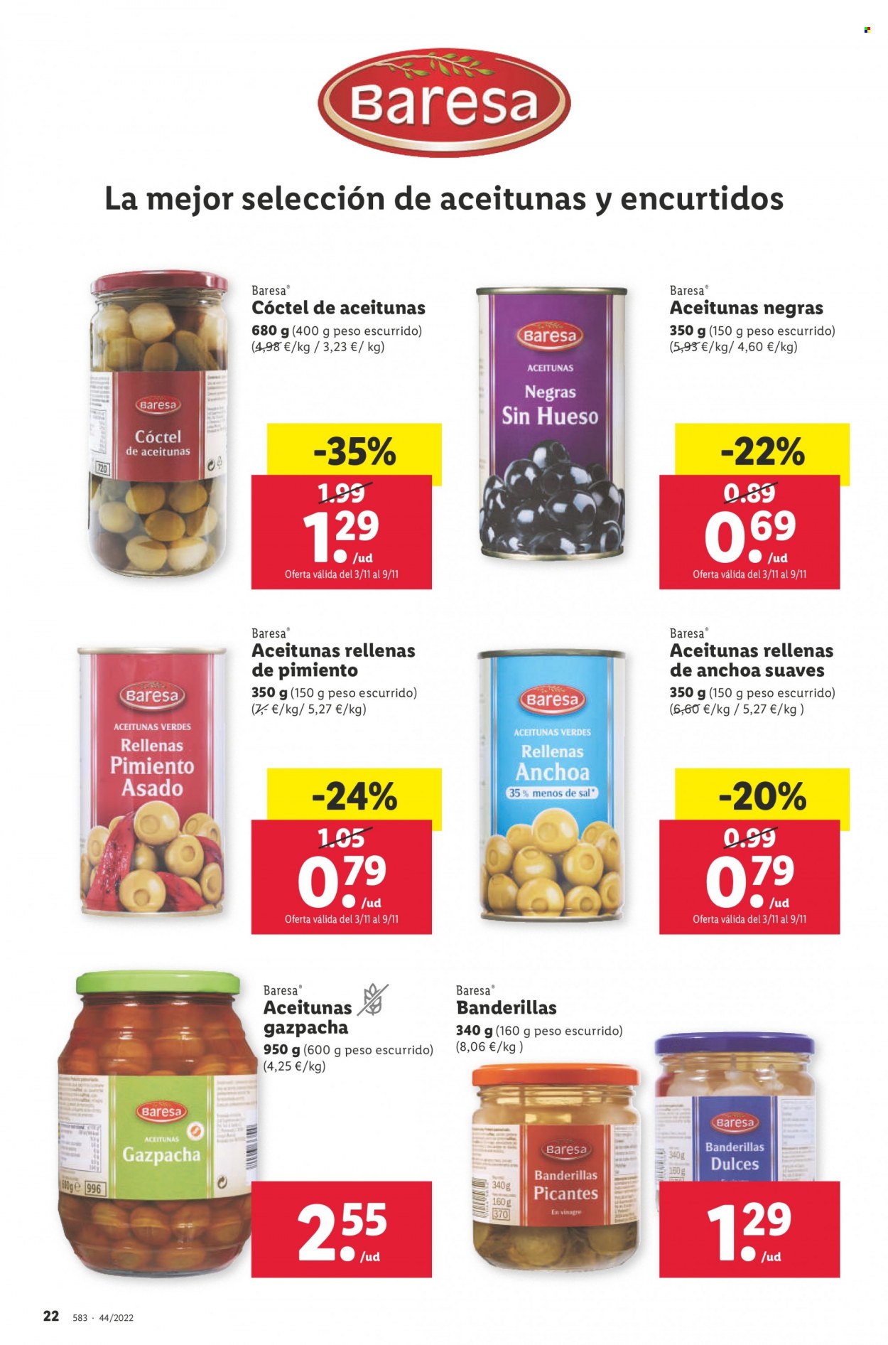 Folleto Lidl - 03/11/22 - 09/11/22. Página 22