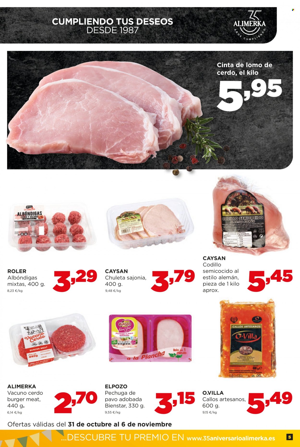 Folleto Alimerka - 31/10/22 - 06/11/22. Página 5