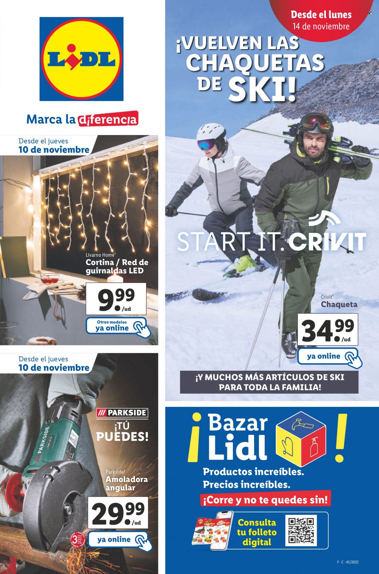 Folleto Lidl - 10/11/22 - 16/11/22. Página 1