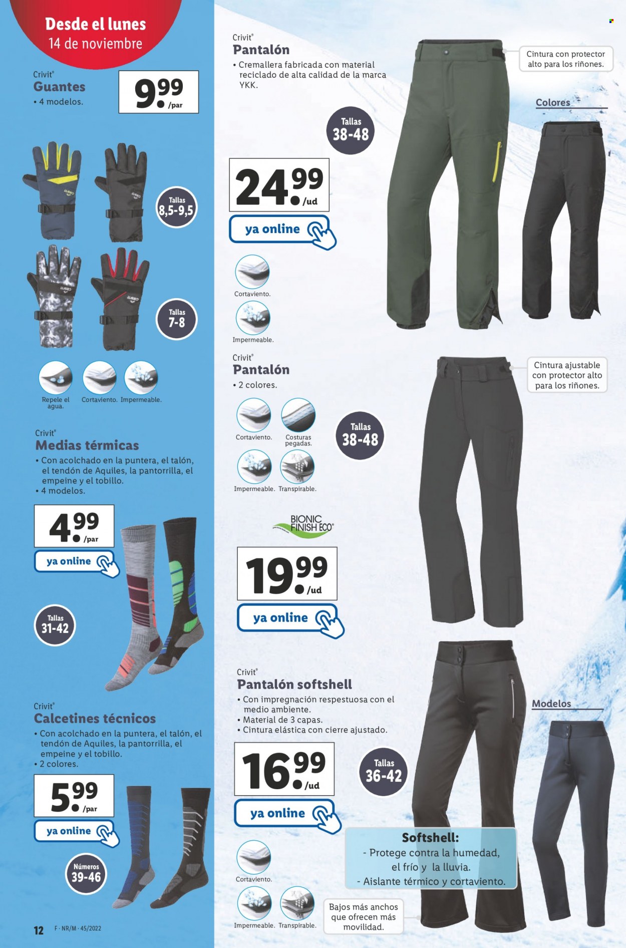 Folleto Lidl - 10/11/22 - 16/11/22. Página 12