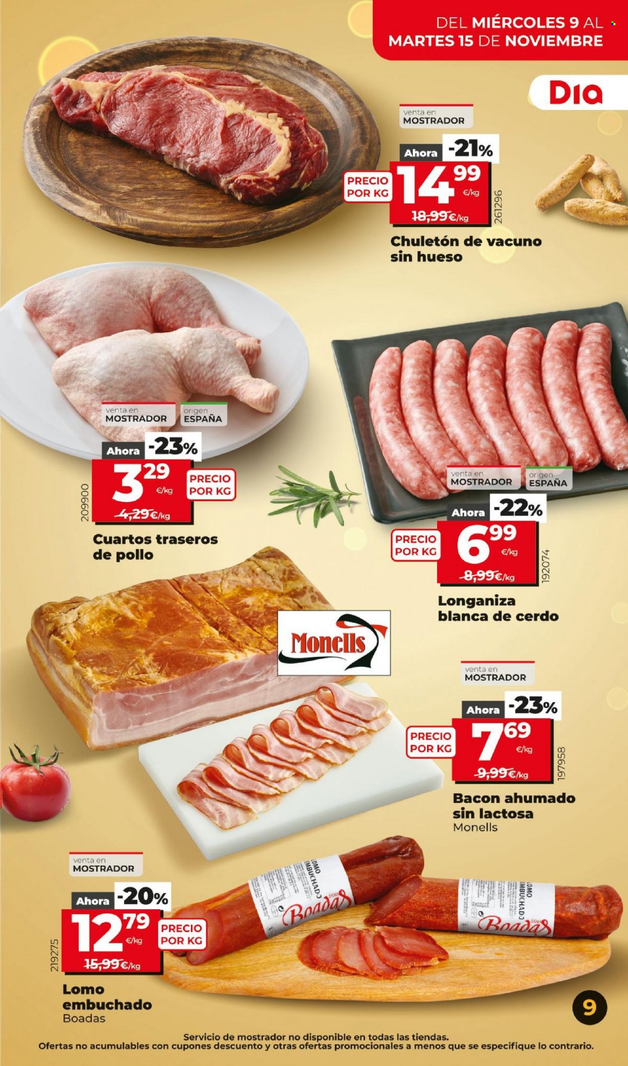 Folleto Dia - 09/11/22 - 15/11/22. Página 9