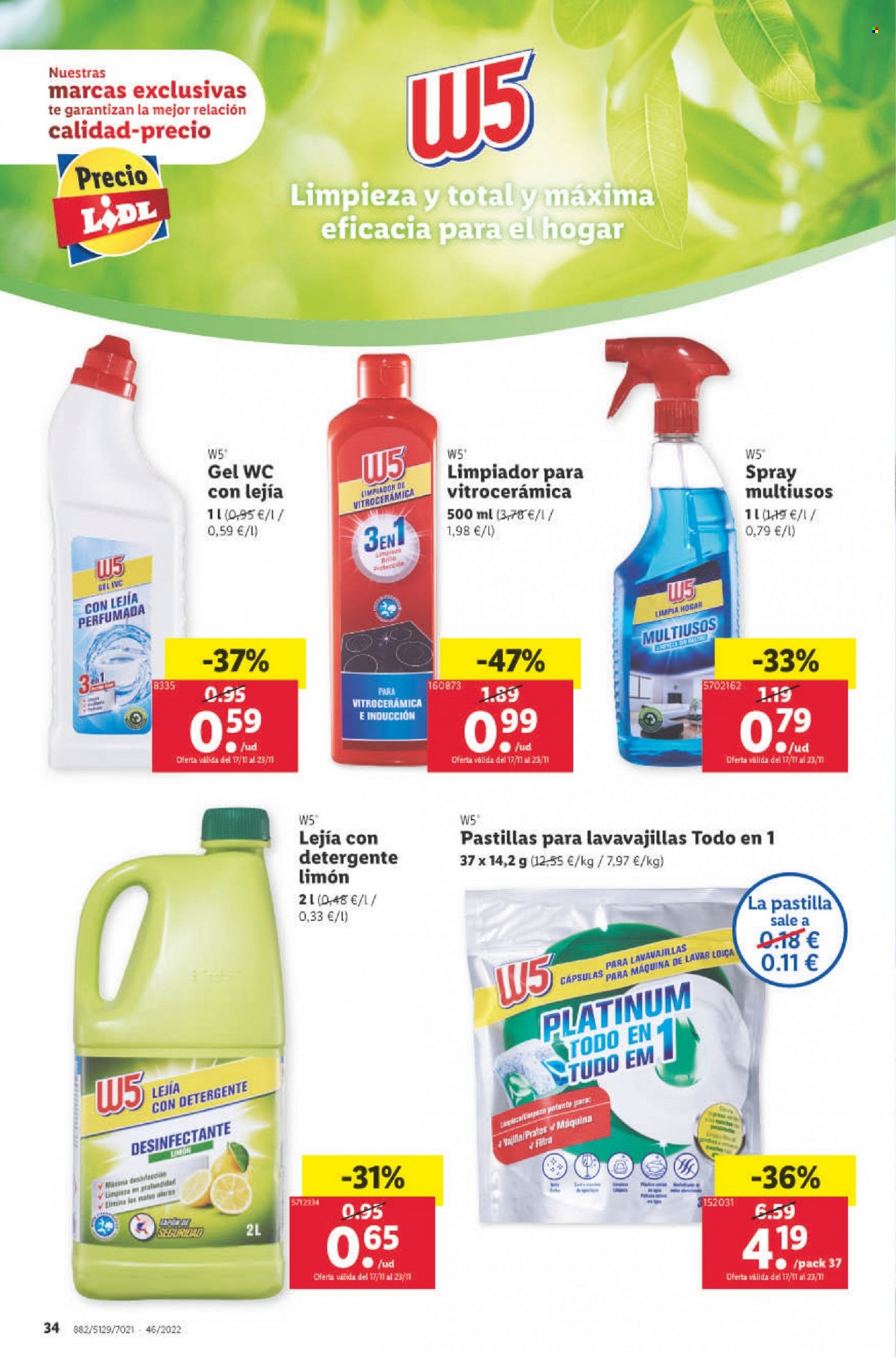 Folleto Lidl - 17/11/22 - 23/11/22. Página 34