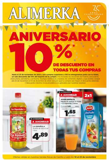 Folleto actual Alimerka - 10/11/22 - 23/11/22.