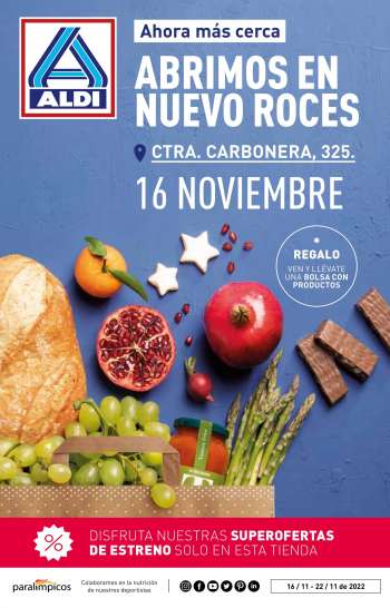 Folleto actual Aldi - 16/11/22 - 22/11/22.