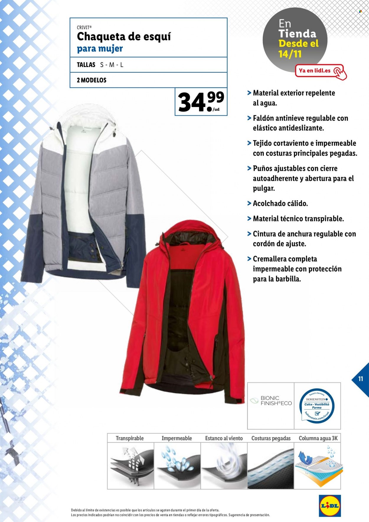Folleto Lidl. Página 11