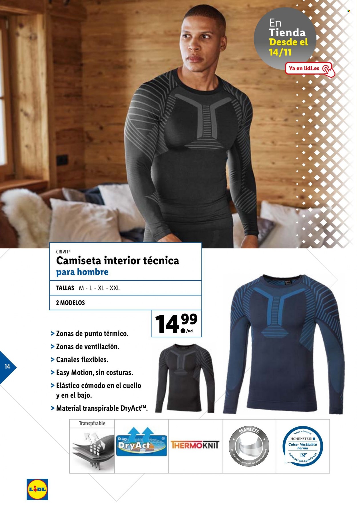 Folleto Lidl. Página 14