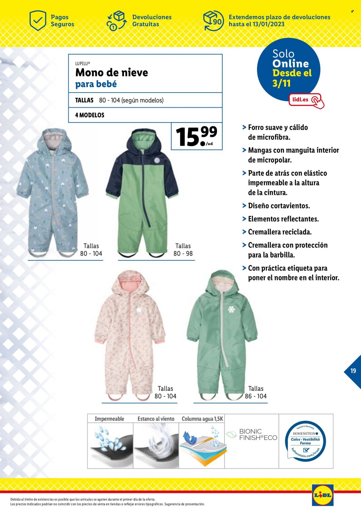 Folleto Lidl. Página 19