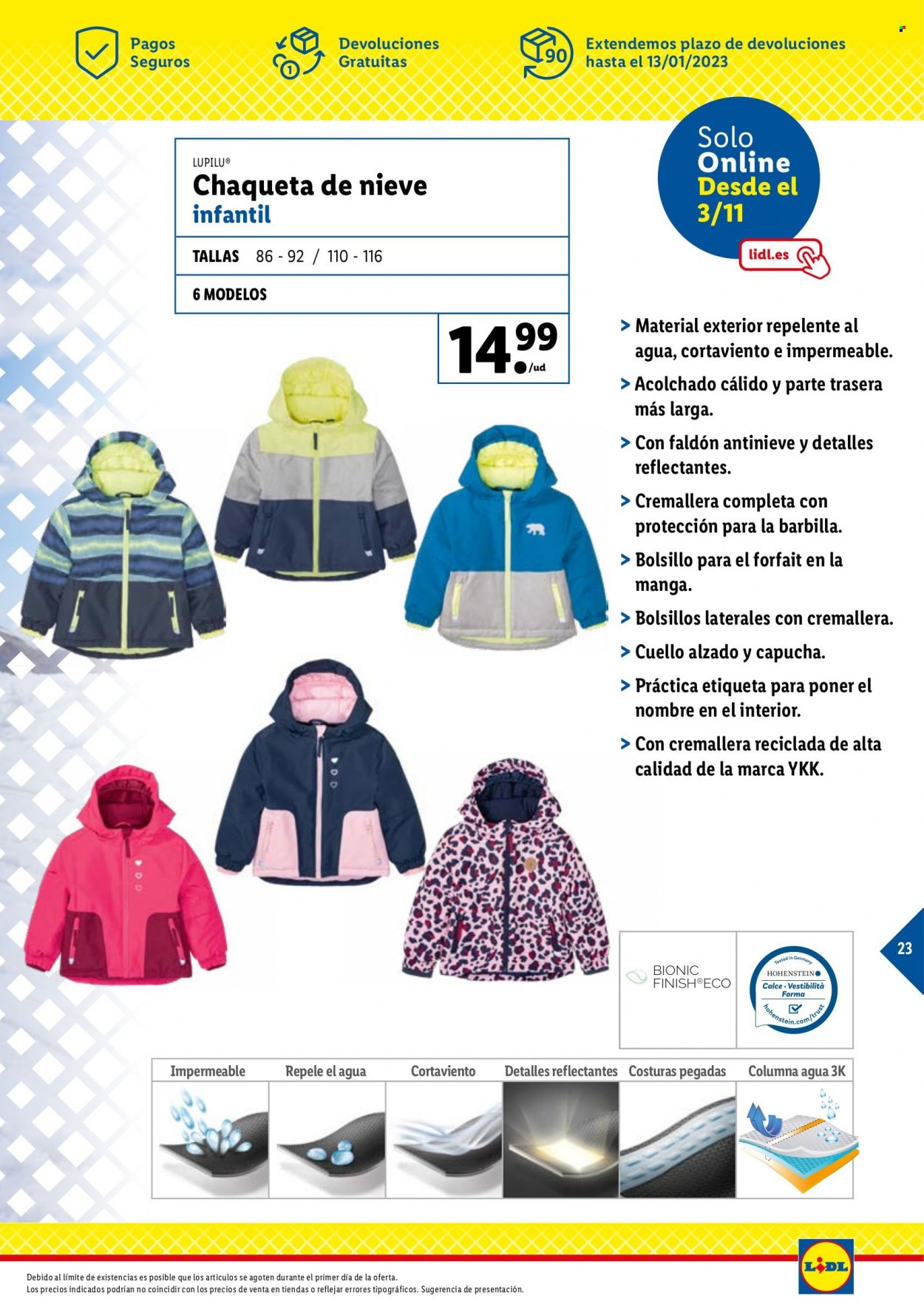 Folleto Lidl. Página 23