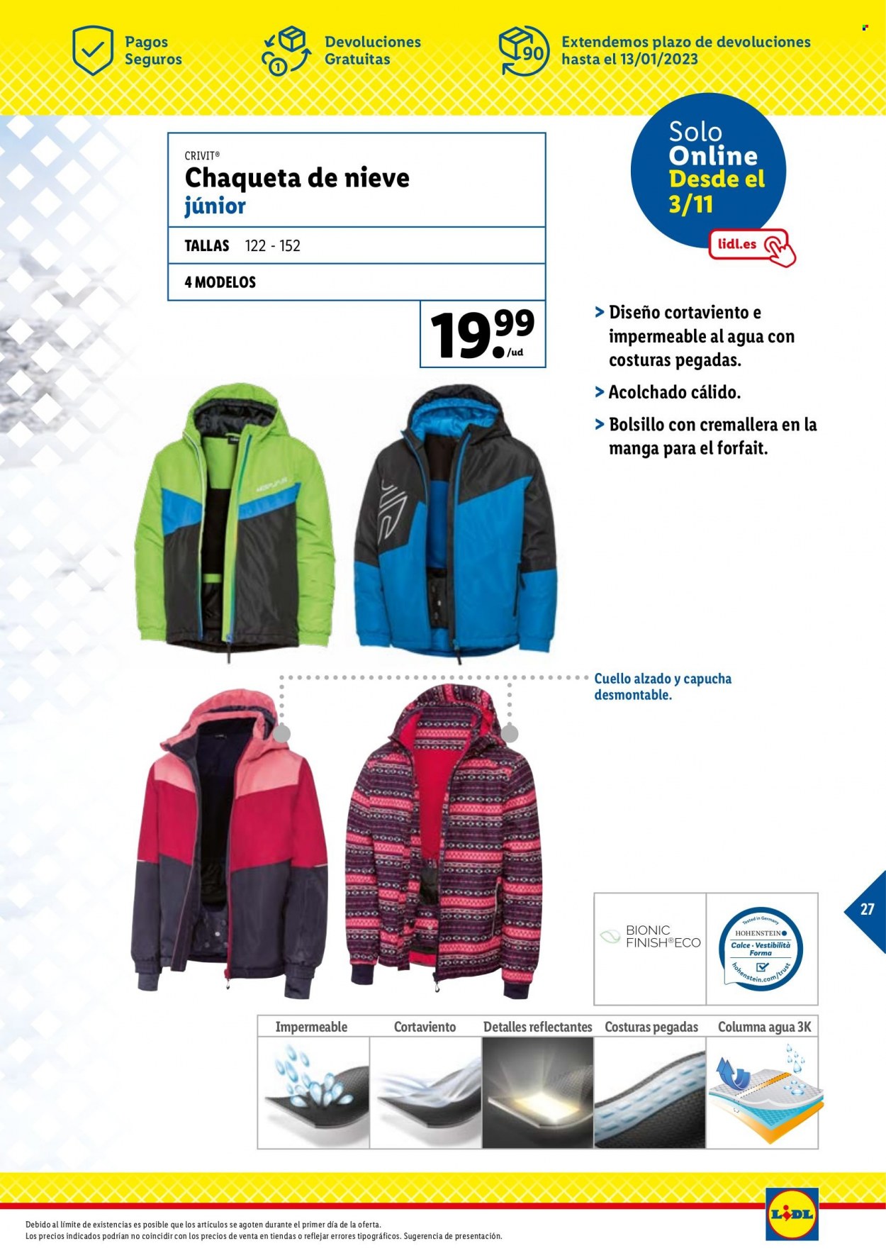Folleto Lidl. Página 27