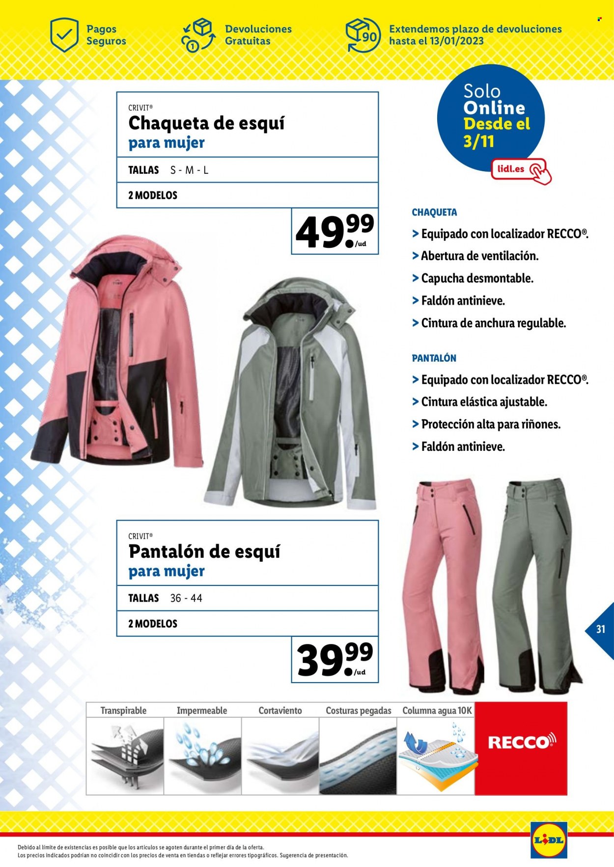 Folleto Lidl. Página 31