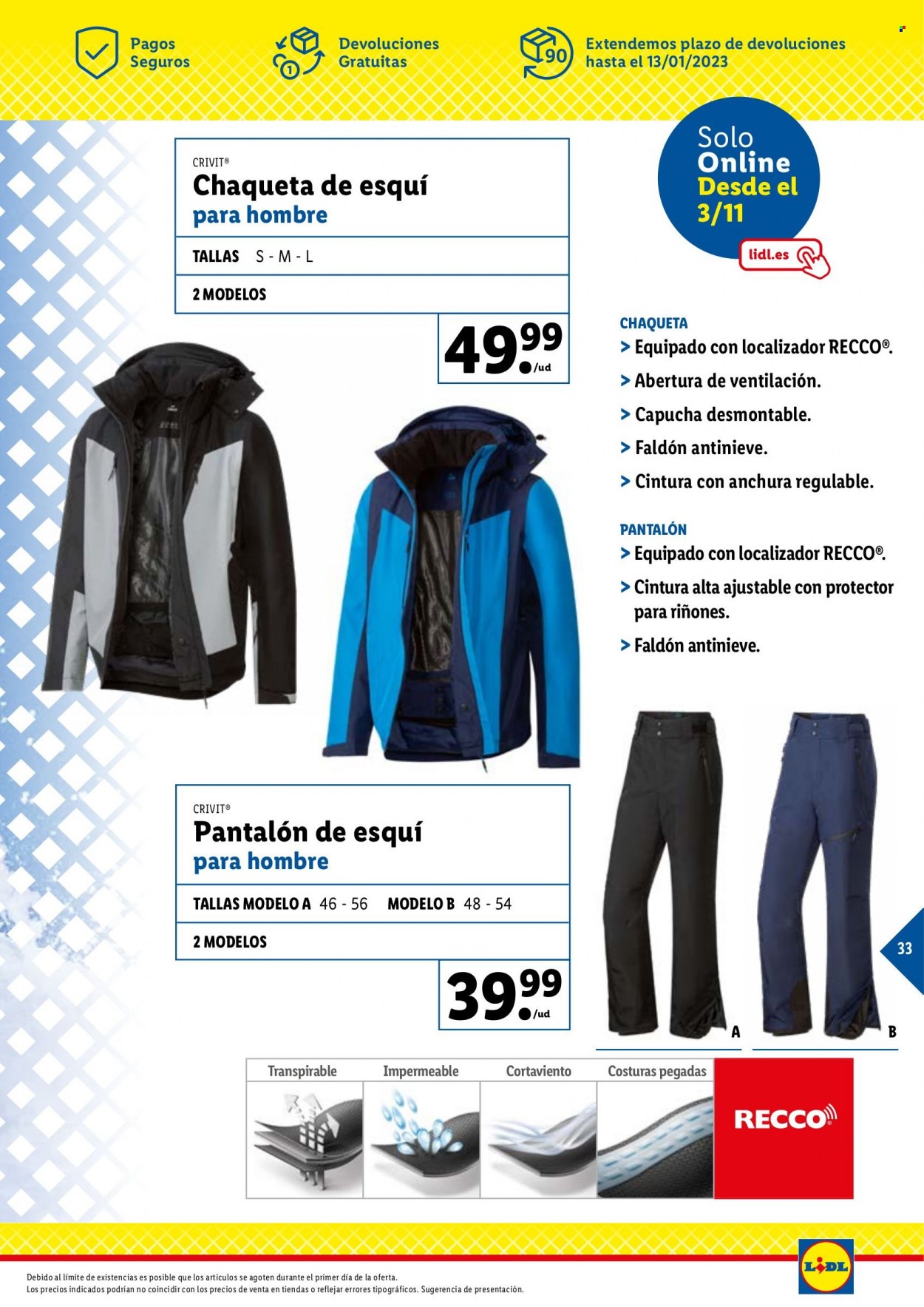 Folleto Lidl. Página 33