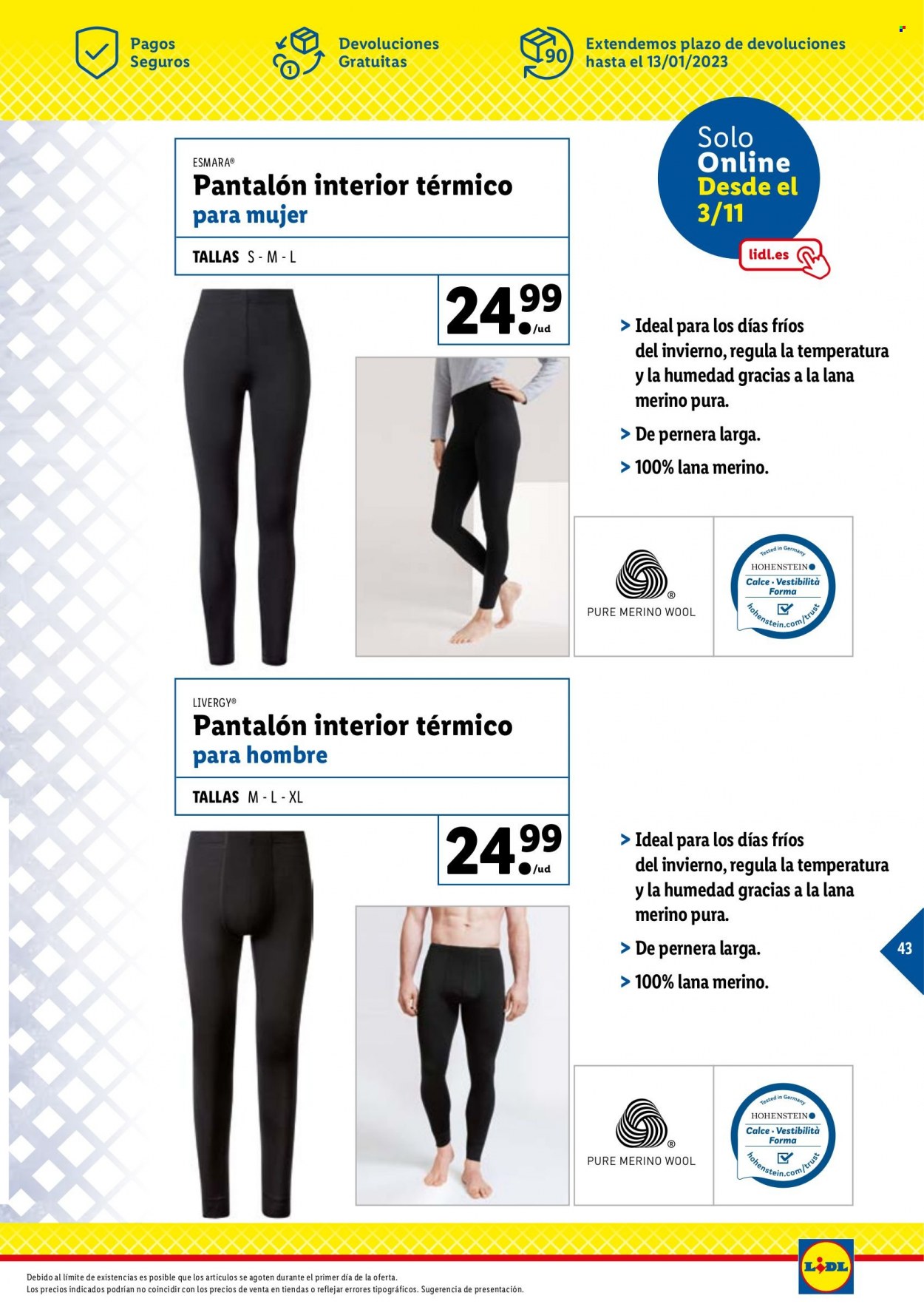 Folleto Lidl. Página 43